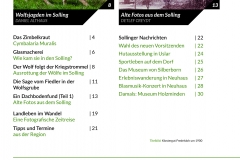 Sollingkurier 19 Inhaltsverzeichnis