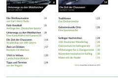 Sollingkurier 20 Inhaltsverzeichnis